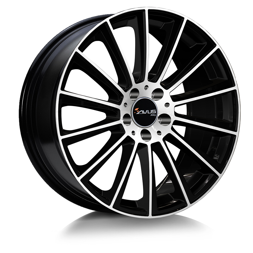 Cerchio AVUS: AC-M07 / BLACK POLISHED