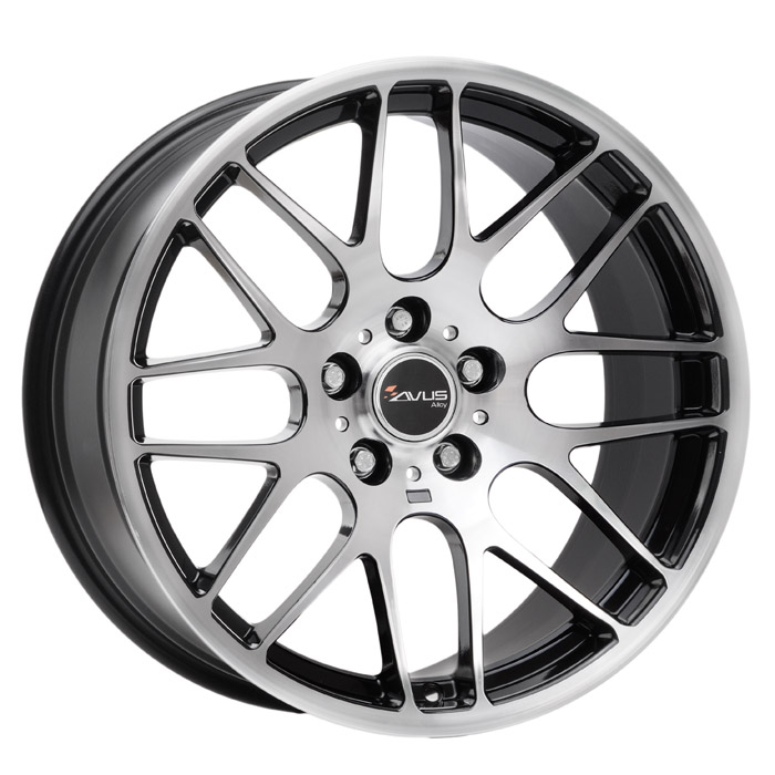 Cerchio AVUS: AC-MB4 / BLACK POLISHED